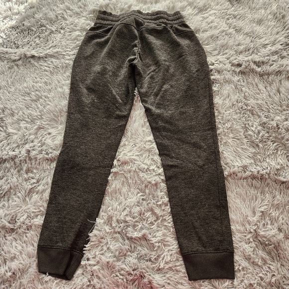 Adidas Dark Gray Space Dye Fleece Lined Joggers - Picture 3 of 8